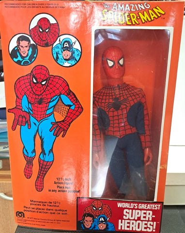 SPIDER-MAN - MEGO WORLD'S GREATEST SUPER-HEROES - (MINT IN BOX)