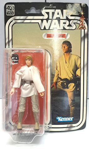 Star Wars 40th Anniversary Luke Skywalker Action Figure Disney C1690 Kenner 2016