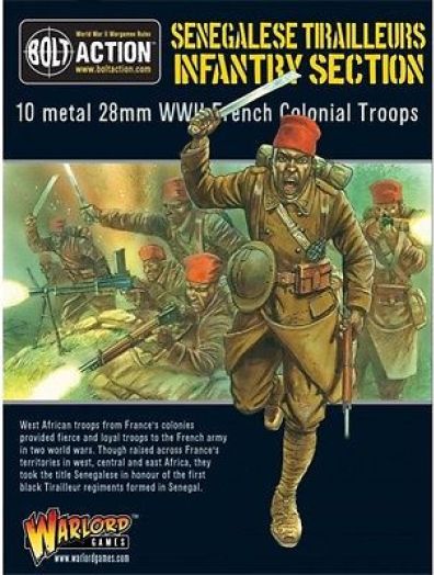 Bolt Action - WGBFI03 - Senegalese tirailleurs infantry section - 28mm