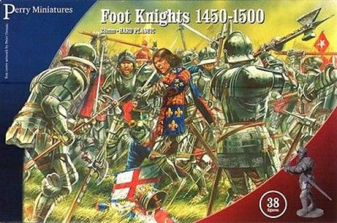 Foot knights 1450-1500 - 28mm - Perry - WR50
