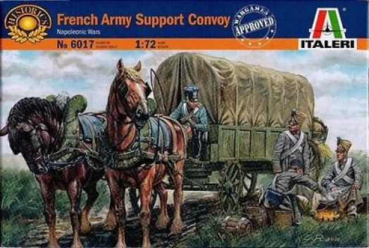 French army support convoy (Napoleonic Wars) - 1:72 - Italeri - 6017