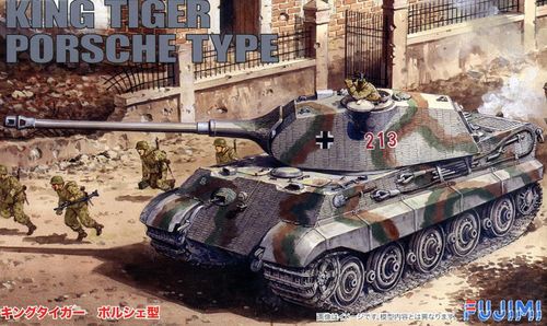 King Tiger Porche Type - 1:76 - Fujimi - 762074