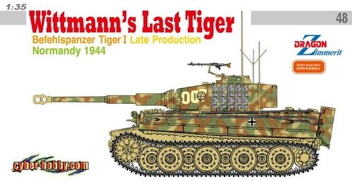 Wittmann's Last Tiger Befehlspanzer Tiger I Late 1944 - 1:35 - Cyber Hobby 6610