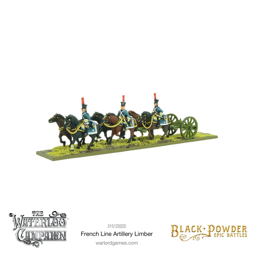 Napoleonic French Line Artillery Limber - Black Powder Epic Battles - 315120020