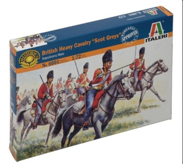 Italeri - 6001 - Waterloo - British heavy cavalry "Scots Grey" - 1:72