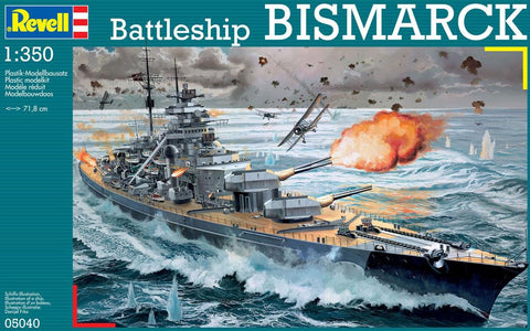 Battleship Bismarck + Eduard BIG5304 - 1:350 - Revell - 05040