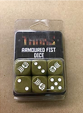 Armoured Fist Dice - Tanks - Gale Force Nine