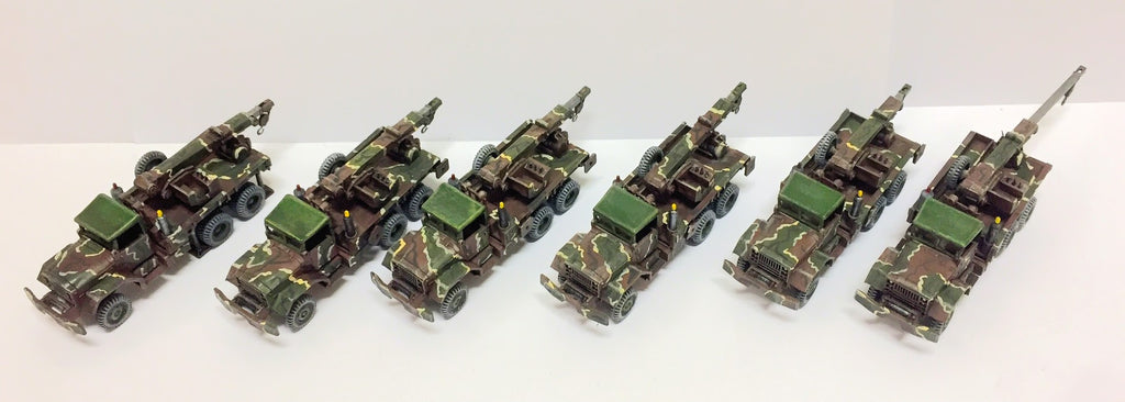 Truck Gru 5t x 6 - Usa Moderni Camo - 1:87 - Roco - PAINTED - @