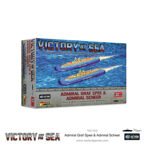 Admiral Graf Spee & Admiral Scheer - Victory At Sea: Cruisers - 742411012