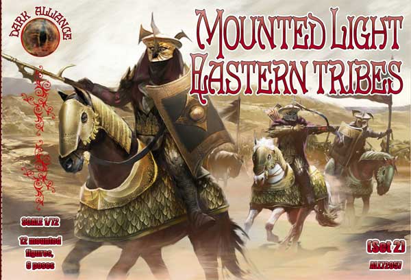 Mounted Light Eastern tribes. Set 2 - Dark Alliance - ALL72057 - 1:72