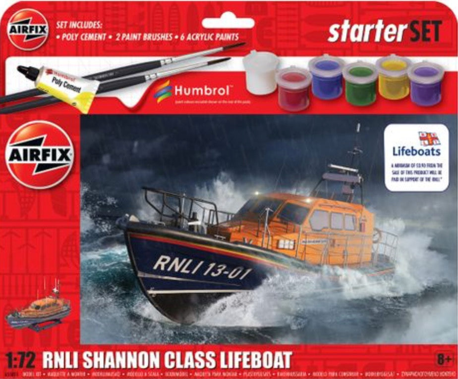 RNLI Shannon Class Lifeboat - 1:72 - Airfix - 55015
