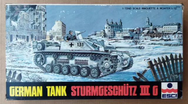 German Tank Sturmgeschütz III G - 1:72 - ESCI - 8005