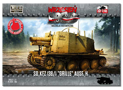 Sd.Kfz.138/1 "GRILLE" Ausf.H - 1:72 - First To Fight - 106