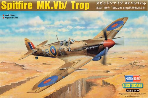 Supermarine Spitfire Mk.Vb Tropical - 1:32 - Hobby Boss - 83206