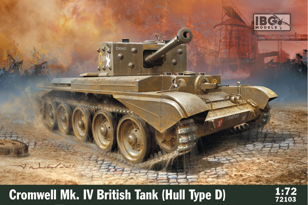 Cromwell Mk.IV British Tank - IBG - IBG72103 - 1:72
