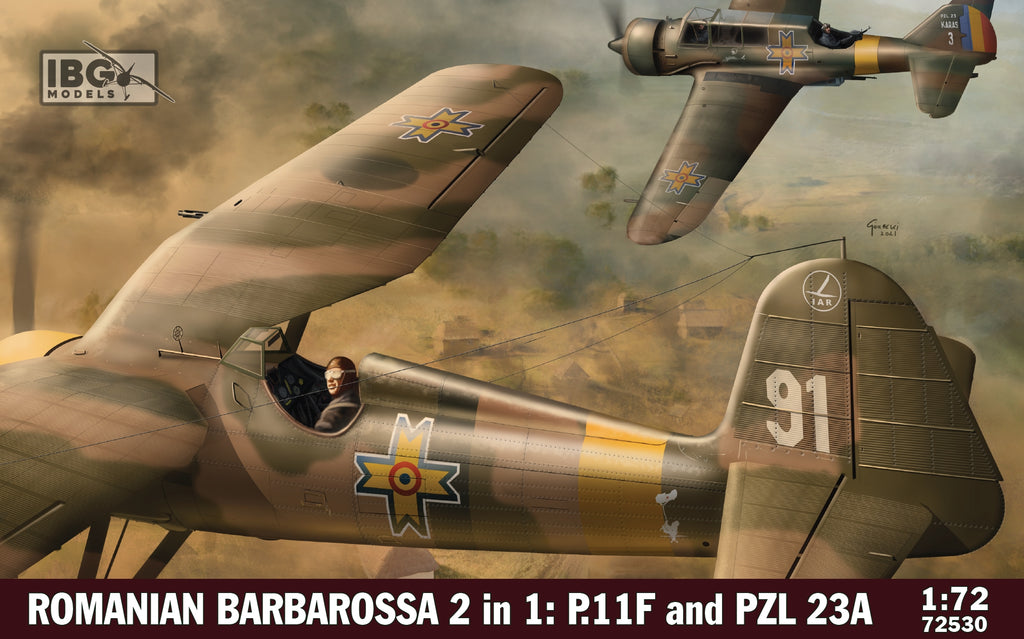 Romanian Barbarossa 2 in 1 - 1:72 - IBG Models - 72530