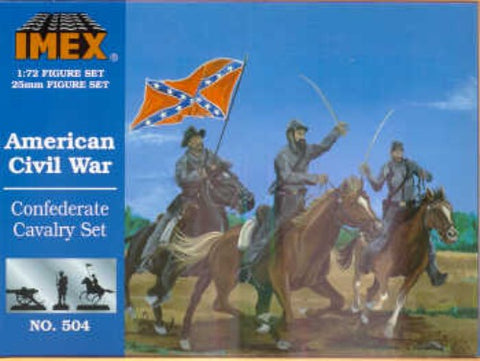 Confederate Cavalry (American Civil War) (ACW) - Imex - IMEX504 - 1:72 @