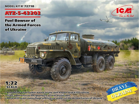 Fruel Bowser of the Armed Forces of Ukraine - ICM72710 - 1:72