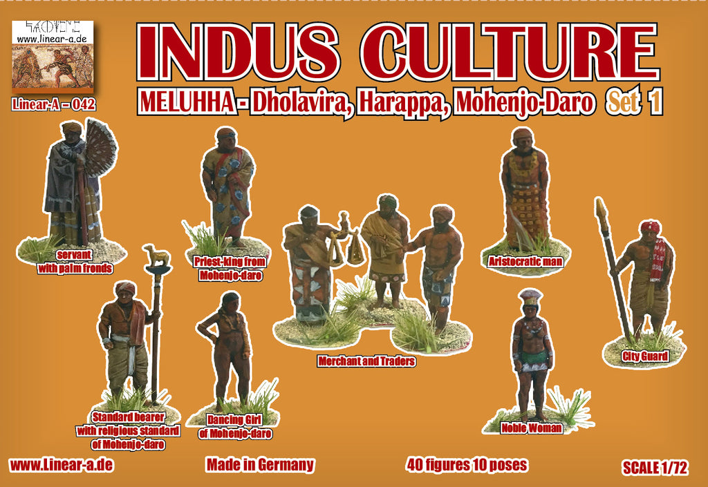 Indus Culture 3300 BC to 1300 BC - 1:72 - Linear-A - 042