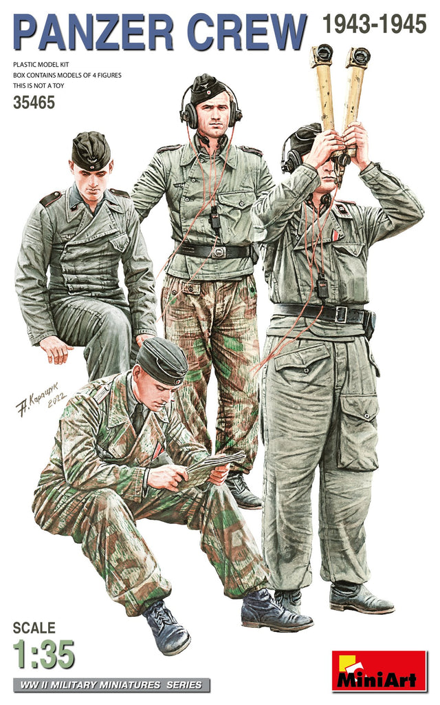 Panzer Crew (1943-1945) - 1:35 - Mini Art - 35465