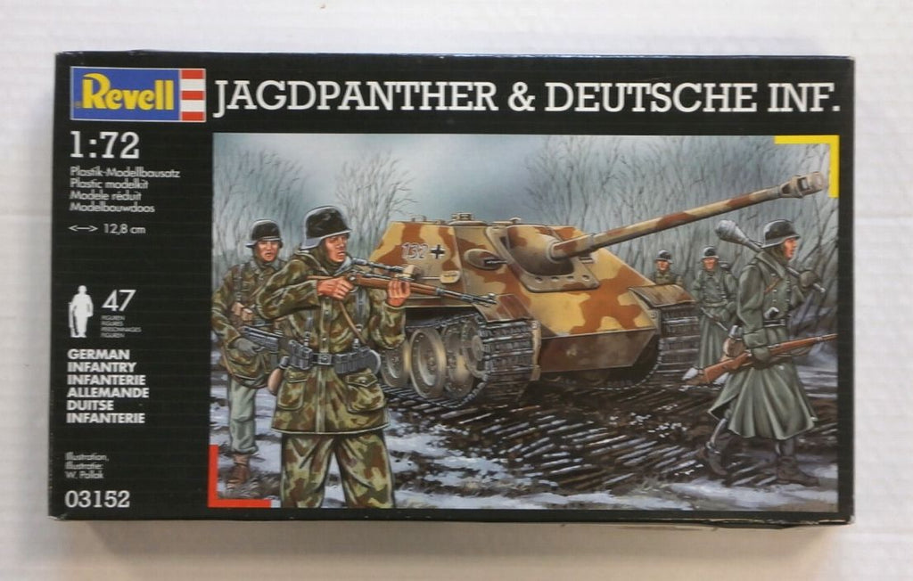 JagdPanther & Deutsche Inf. - 1:72 - Revell - 03152