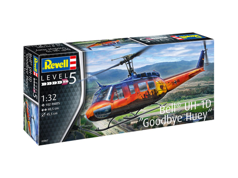Bell UH-1D 'Goodbye Huey' - 1:72 - Revell - 3867