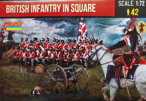 British Infantry in Square Napoleonic - 1:72 - Strelets - 286