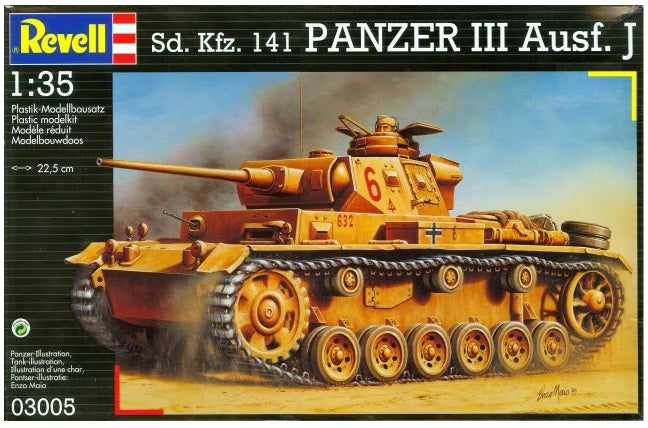Sd.Kfz.141 Panzer III Ausf. J - 1:35 - Revell - 03005