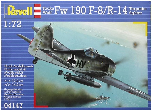 Focke Wulf Fw 190 F-8/R-14 Torpedo-fighter - 1:72 - Revell - 04147