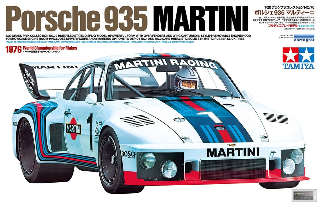 Porsche 935 Martini Racing - 1:20 - Tamiya - 20070 - CP@