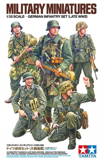 German Infantry Late WWII - 1:35 - Tamiya - 35382 - @