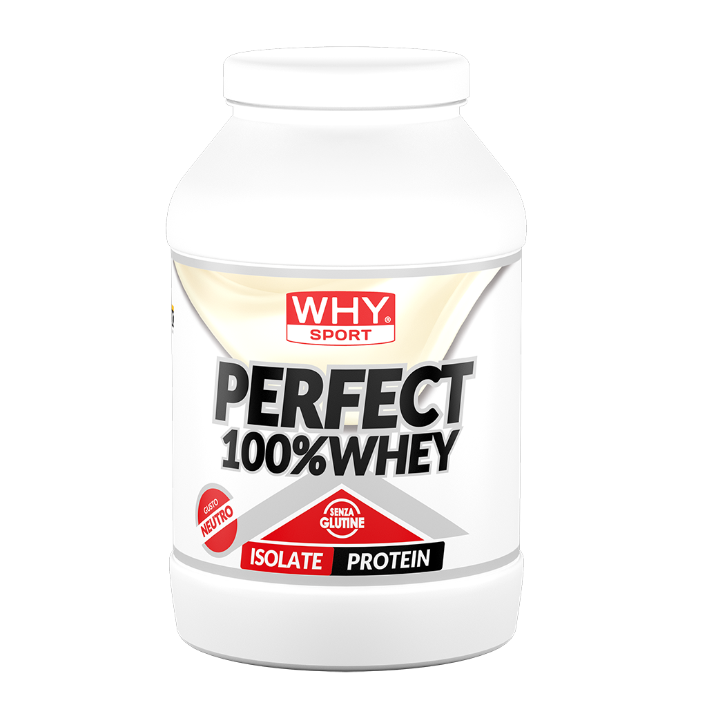 WHY SPORT – PERFECT 100% WHEY 900 gr - Gusto Wafer Nocciola