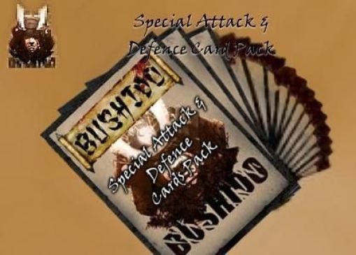 Bushido - Special Attack & Defence cards pack - GCTBAND003