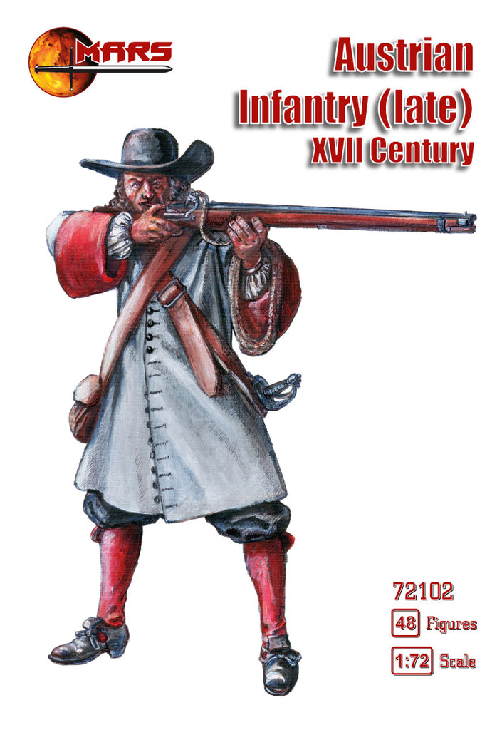 Austrian infantry (late) (XVII Century) - Mars - 72102 - 1:72