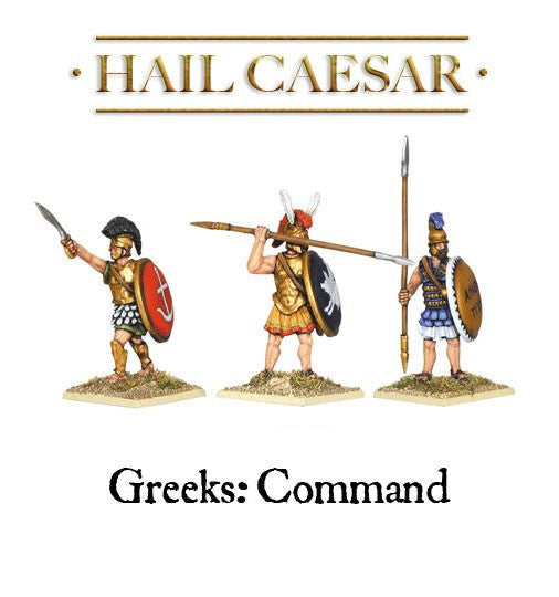 Warlord Games - Hail Caesar - Greek command - 28mm - WG-GR-COM-2
