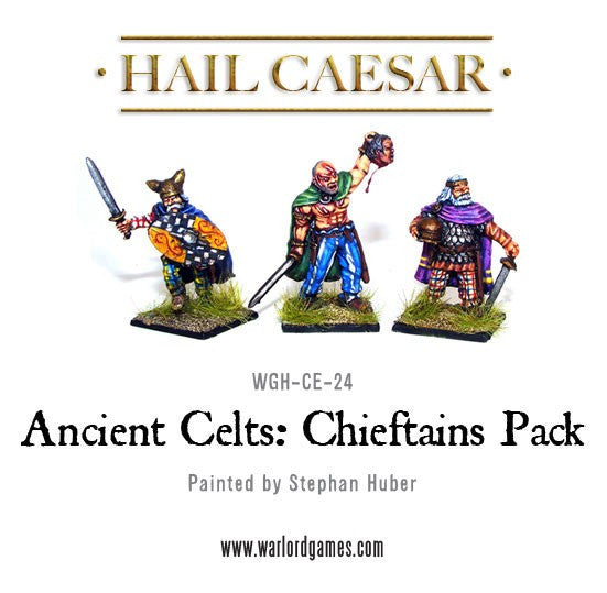 Ancient Celts: Chieftains Pack - 28mm - Hail Caesar - WG-CE-CHT-1