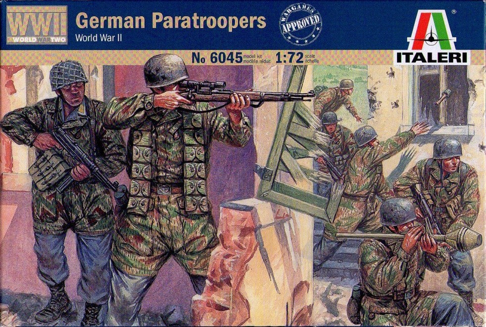 Italeri - 6045 - German Paratroopers (World War II) - 1:72