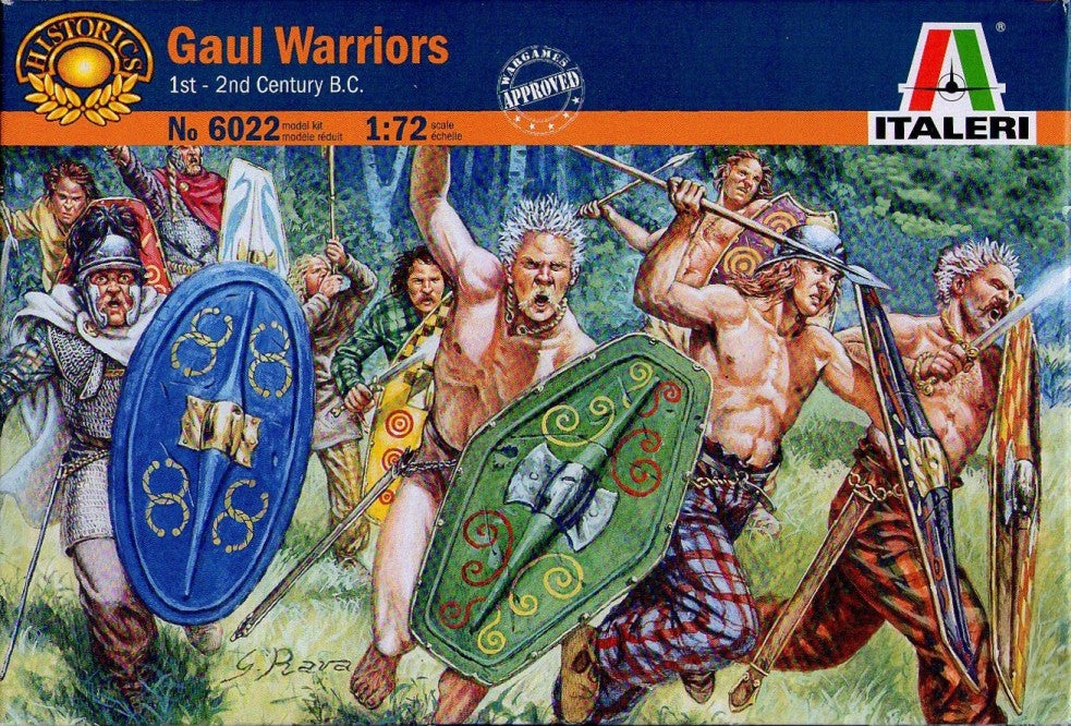 Italeri - 6022 - Gaul Warriors 1 (1st-2nd Century B.C.) - 1:72