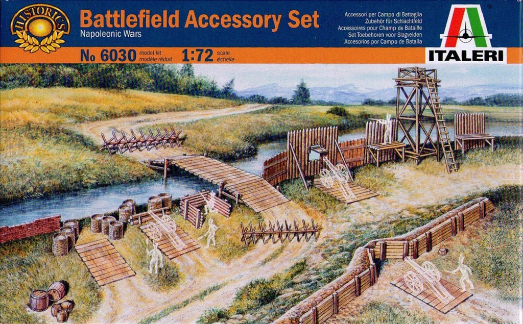Battlefield accessory set (Napoleonic Wars) - 1:72 - Italeri - 6030
