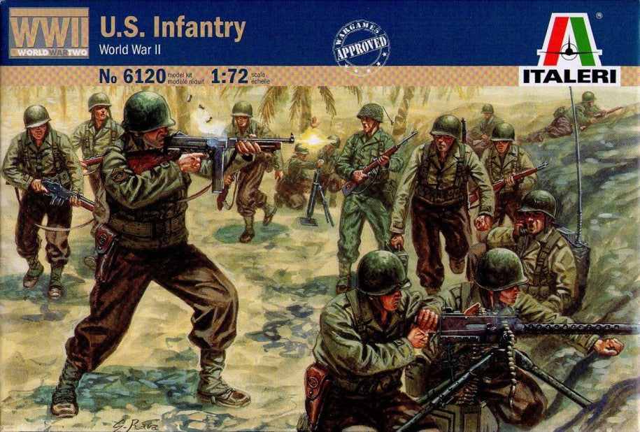 U.S. Infantry (World War II) - 1:72 - Italeri - 6120 - @