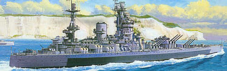 HMS Nelson Battleship - 1:700 - Tamiya - 77504