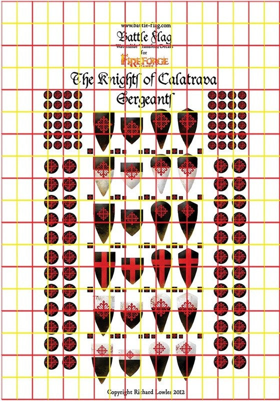 The Order of Calatrava Infantry (Damaged) (Early Medieval) - 28mm - FFGKOC1B - @