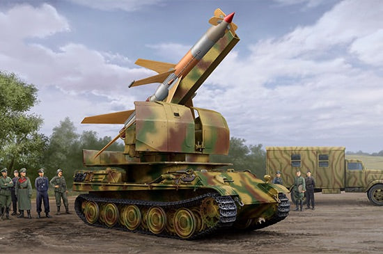 Trumpeter 09532 - Flakpanther with 8.8cm Flakrakete Rheintochter I - 1:35