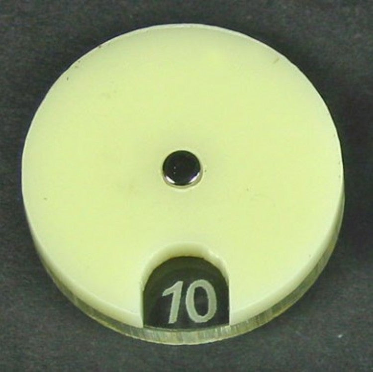 Litko - Count losses Circular 0-10 (ivory)