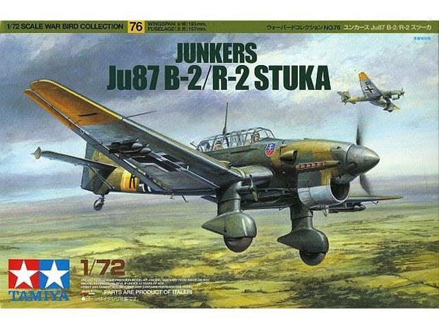 Junkers Ju87 B-2/R-2 Stuka - 1:72 - Tamiya - 60776