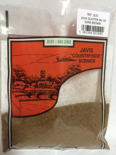 JAVIS - JS32 - SCATTER NO.32 DARK BROWN 12s 40gms approx