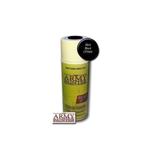 Base primer Matt black - 400ml - The Army Painter - CP3001 - @
