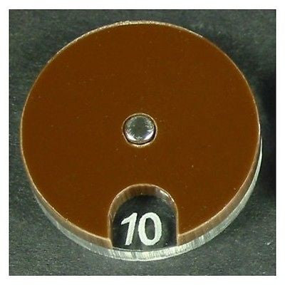 Litko - Count losses Circular 0-10 (brown)