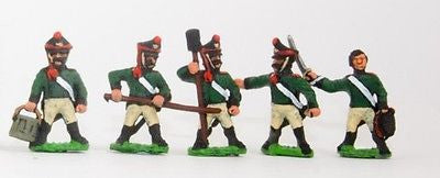 Essex - Russian 1813-15: Artillerymen - 15mm