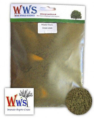 Static grass - Winter mix (100g.) - 1mm - WWS - DWIN1100G - @